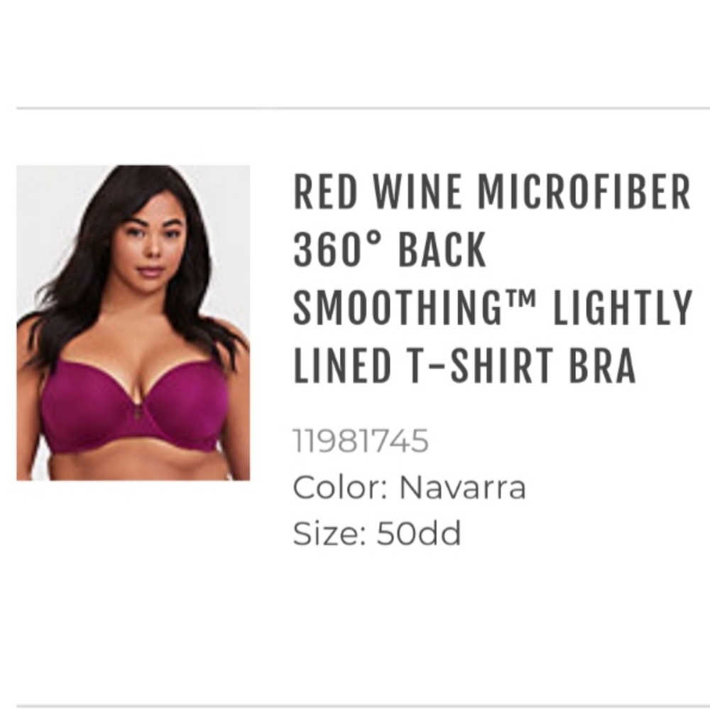 New Torrid bra